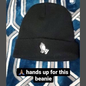Prayer hands beanie